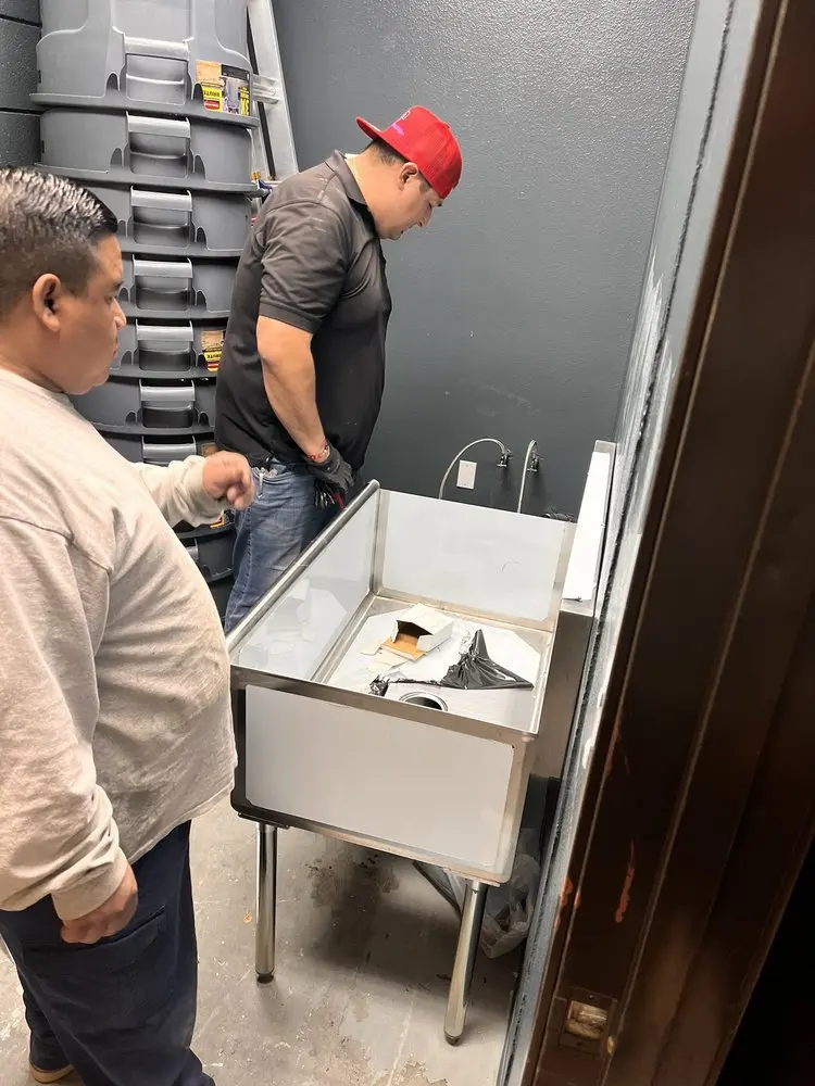 Commercial plumbing and sink installation in Santa Anita Park