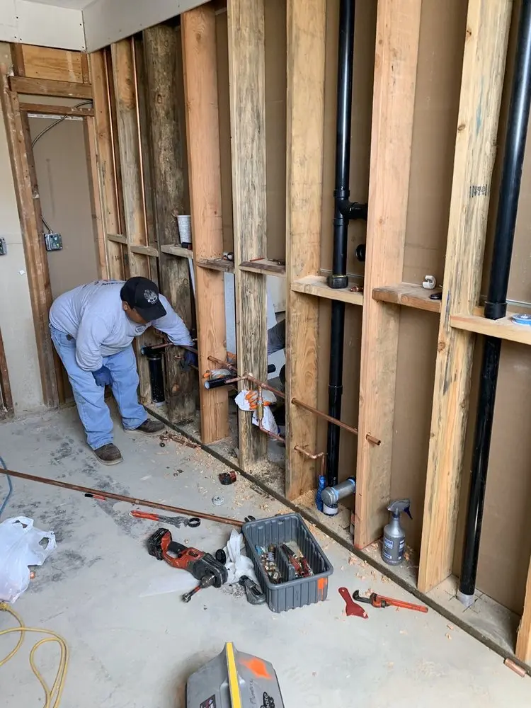 Commercial rough-in plumbing for Water Heater Replacement in Santa Anita Park